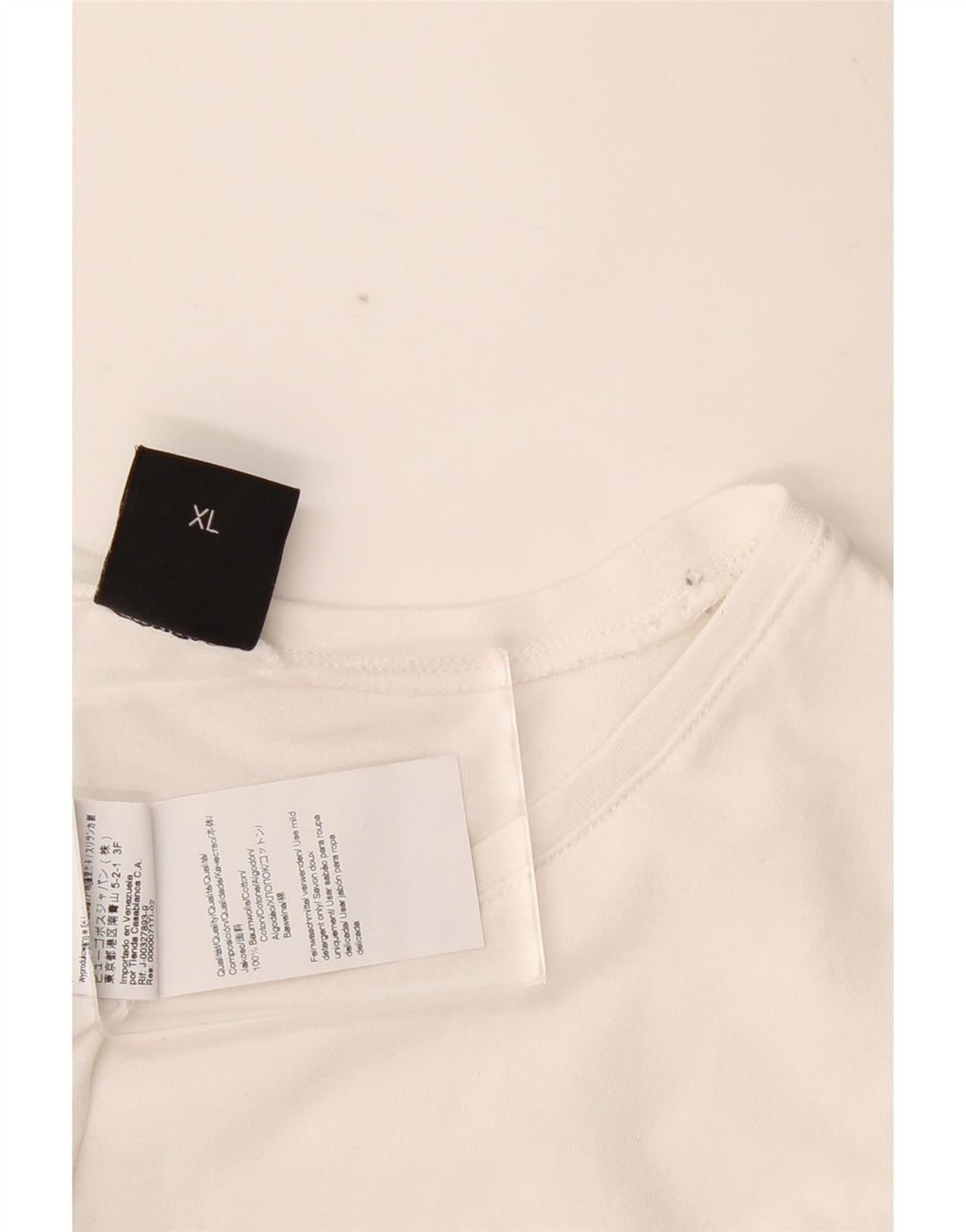 Tricou Bărbați HUGO BOSS Top XL Bumbac Alb