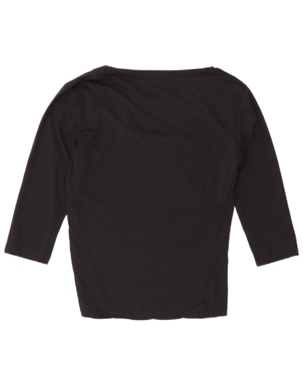 Top pentru femei Guess cu mâneci 3/4 Mărimea 3 XS negru