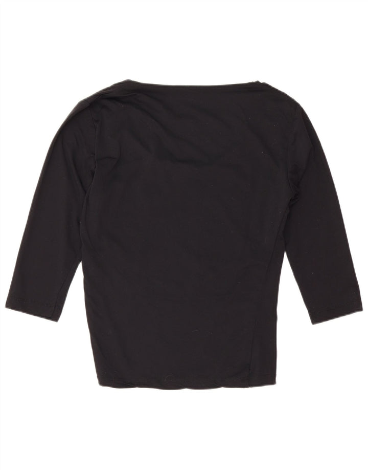 Top pentru femei Guess cu mâneci 3/4 Mărimea 3 XS negru