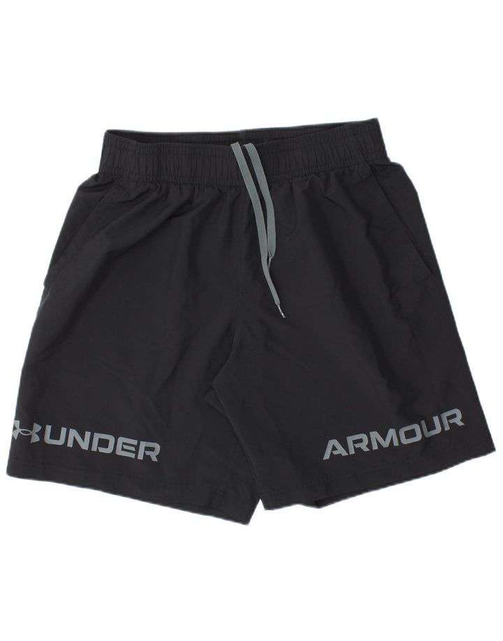Pantaloni scurți sport grafic pentru bărbați UNDER ARMOUR, mari, negri