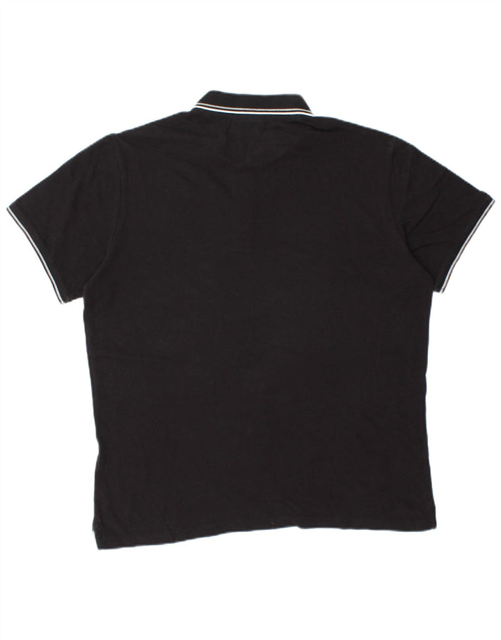 Tricou polo pentru bărbați Champion, mare, negru