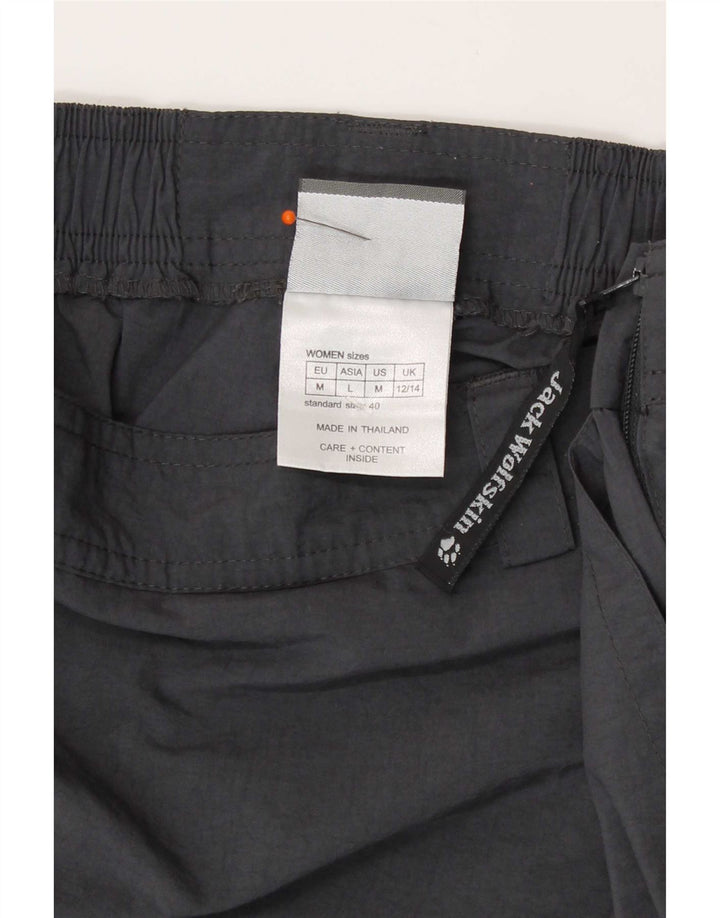 Pantaloni pantaloni Jack Wolfskin pentru femei UK 12/ 14 Medium Gri Poliamidă