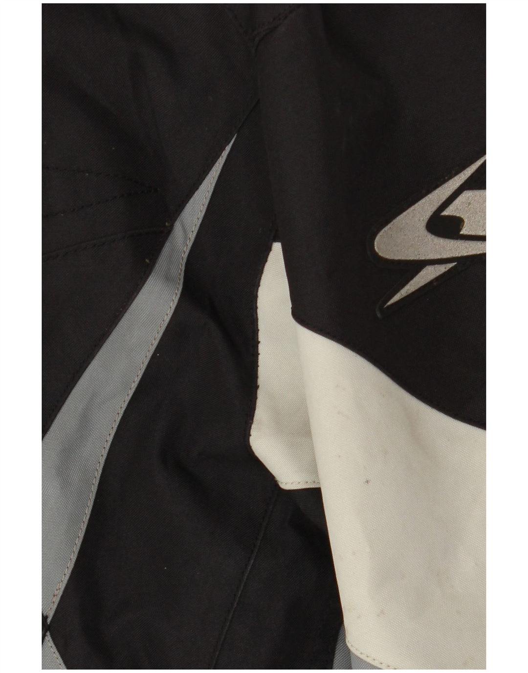 Jachetă Bomber cu grafică Spyke pentru bărbați UK 40, mare, negru, color block, motociclist