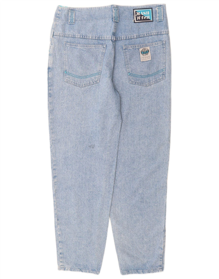 Blugi conici pentru femei Mash IT 46 Large W30 L30 Blue Bumbac
