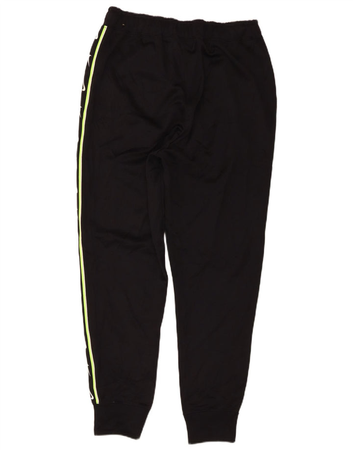Pantaloni de trening grafic pentru bărbați Nike Pantaloni de jogging, poliester negru mic