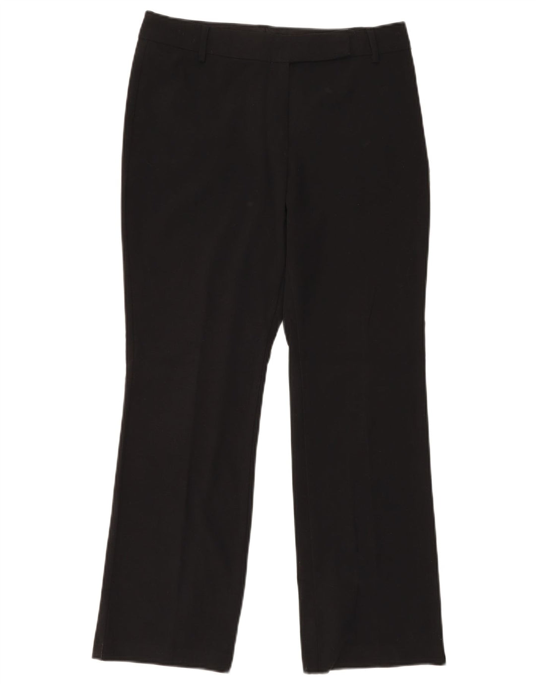 MARKS & SPENCER Womens Bootcut Suit Trousers UK 10 Small W30 L27 Black