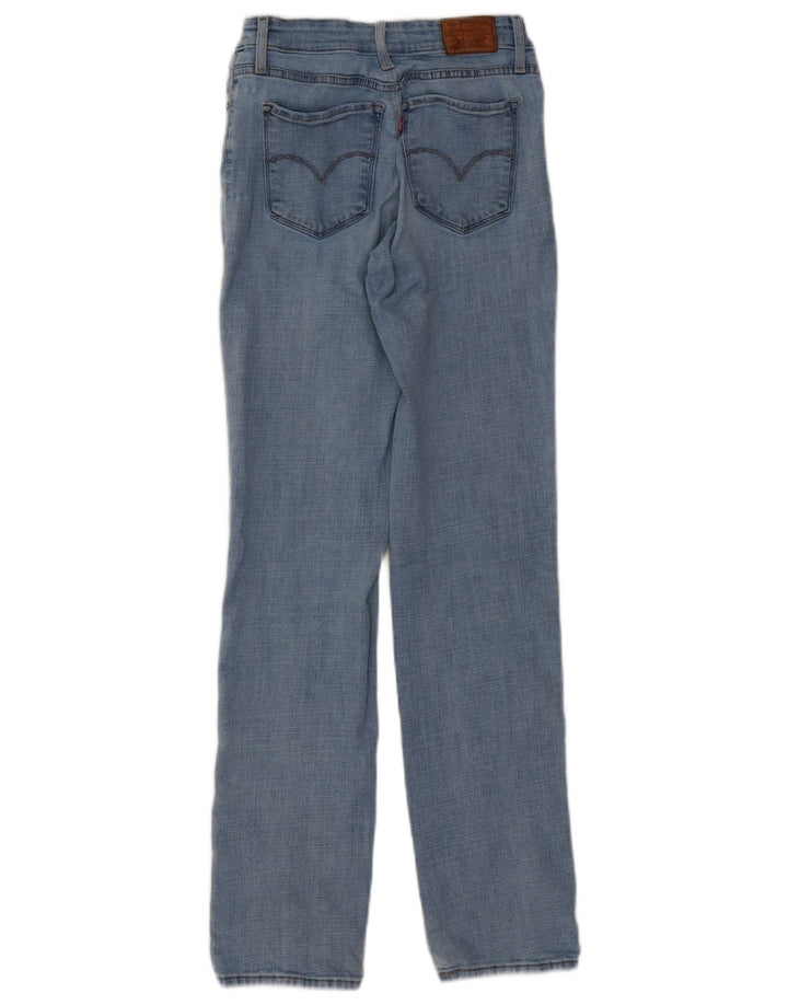 Blugi drepti pentru femei LEVI'S W29 L32 Bumbac albastru