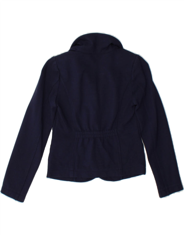 LIU JO Girls 3 Button Blazer Jacket 7-8 Years Navy Blue Polyamide Vintage Liu Jo and Second-Hand Liu Jo from Messina Hembry 