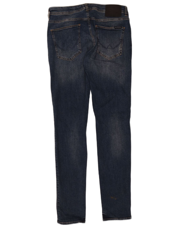 Blugi skinny pentru femei Superdry W32 L32 bumbac albastru