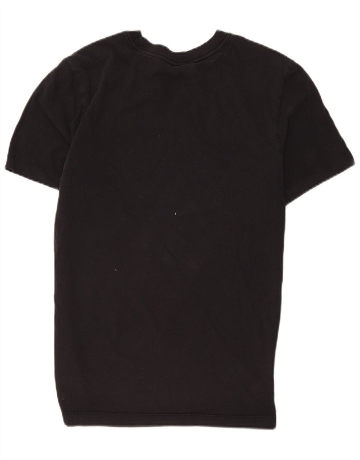 Tricou grafic Nike pentru bărbați Top mic, negru, bumbac