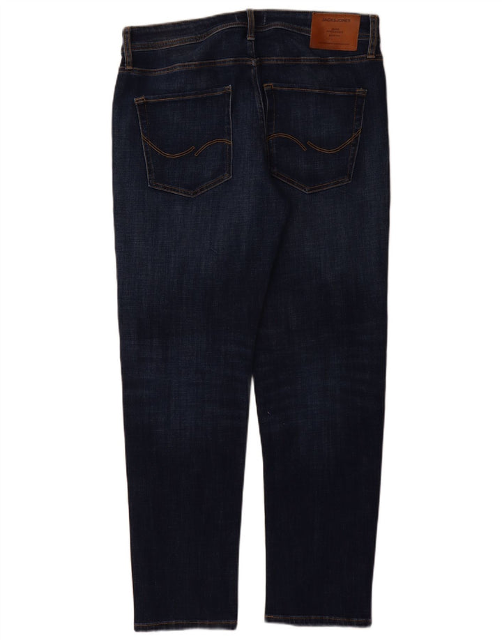 Blugi slim pentru bărbați Jack & Jones W34 L32 Bumbac albastru