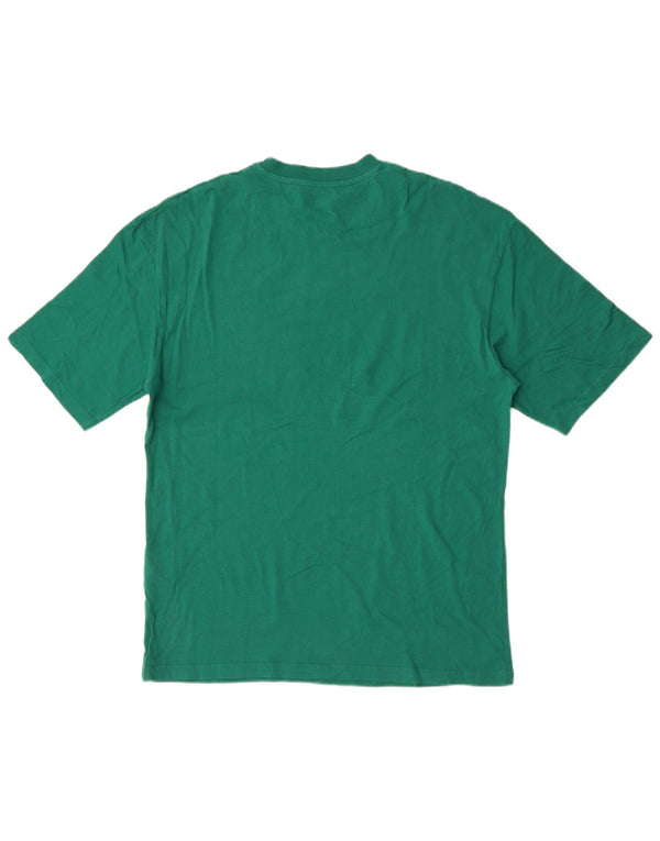 Tricou obișnuit Jack & Jones pentru bărbați Top din bumbac verde mediu