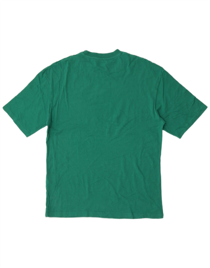 Tricou obișnuit Jack & Jones pentru bărbați Top din bumbac verde mediu