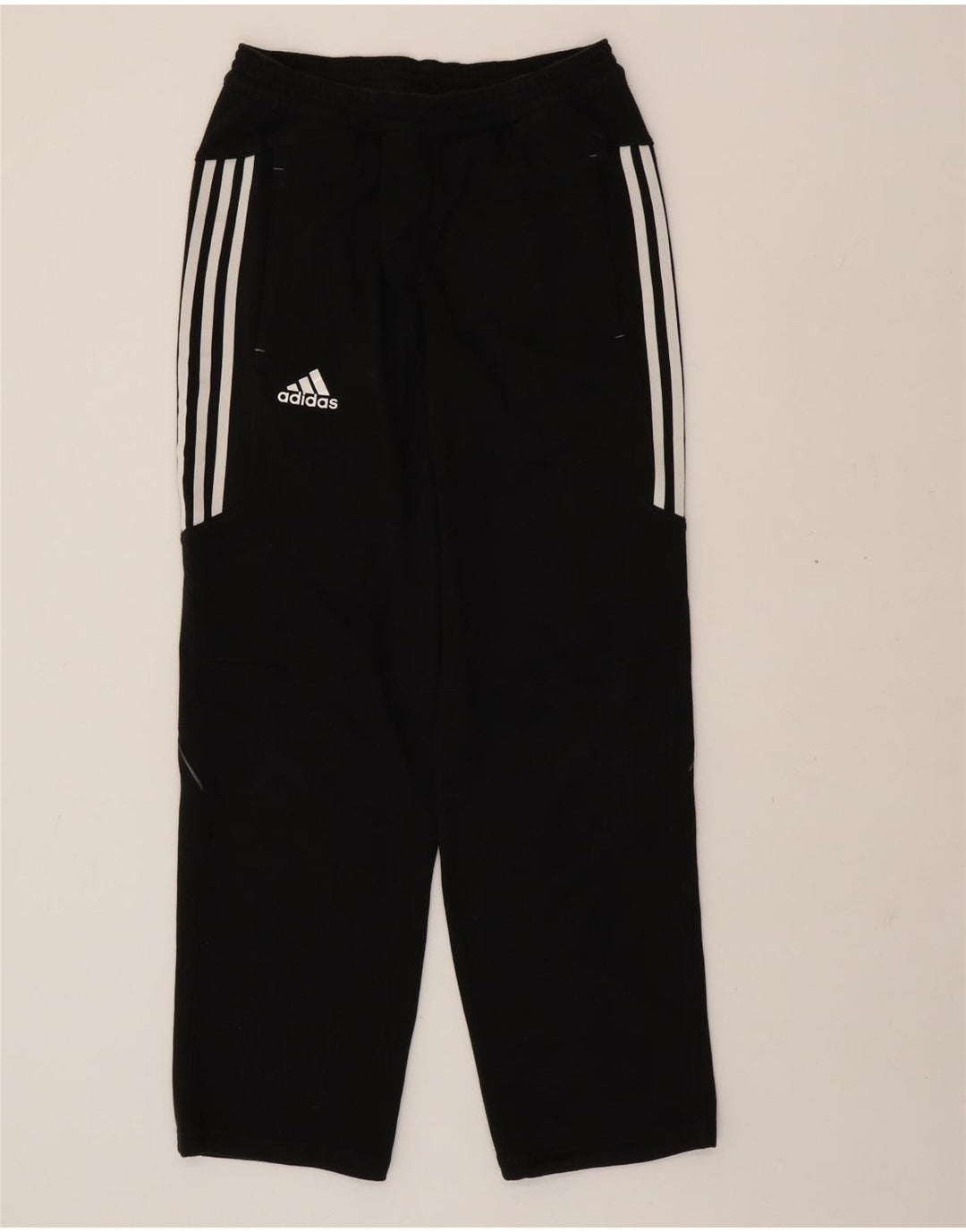 ADIDAS Mens Climalite Tracksuit Trousers Small Black Cotton Vintage Adidas and Second-Hand Adidas from Messina Hembry 