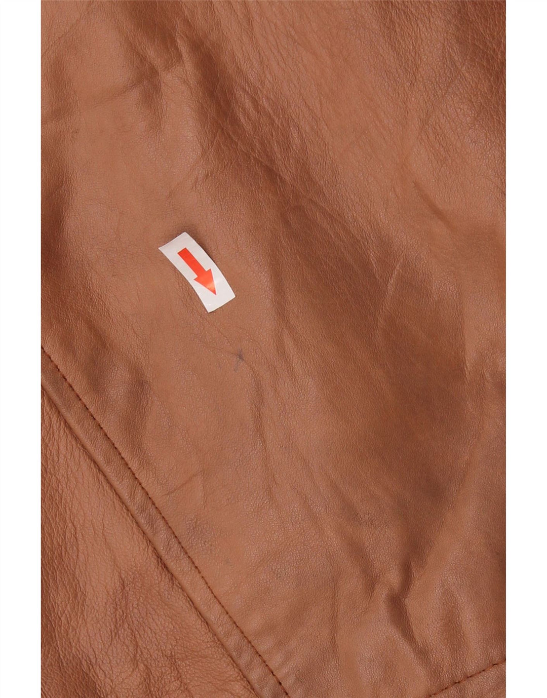 Jachetă vintage oversize din shearling pentru femei UK 16 mare maro