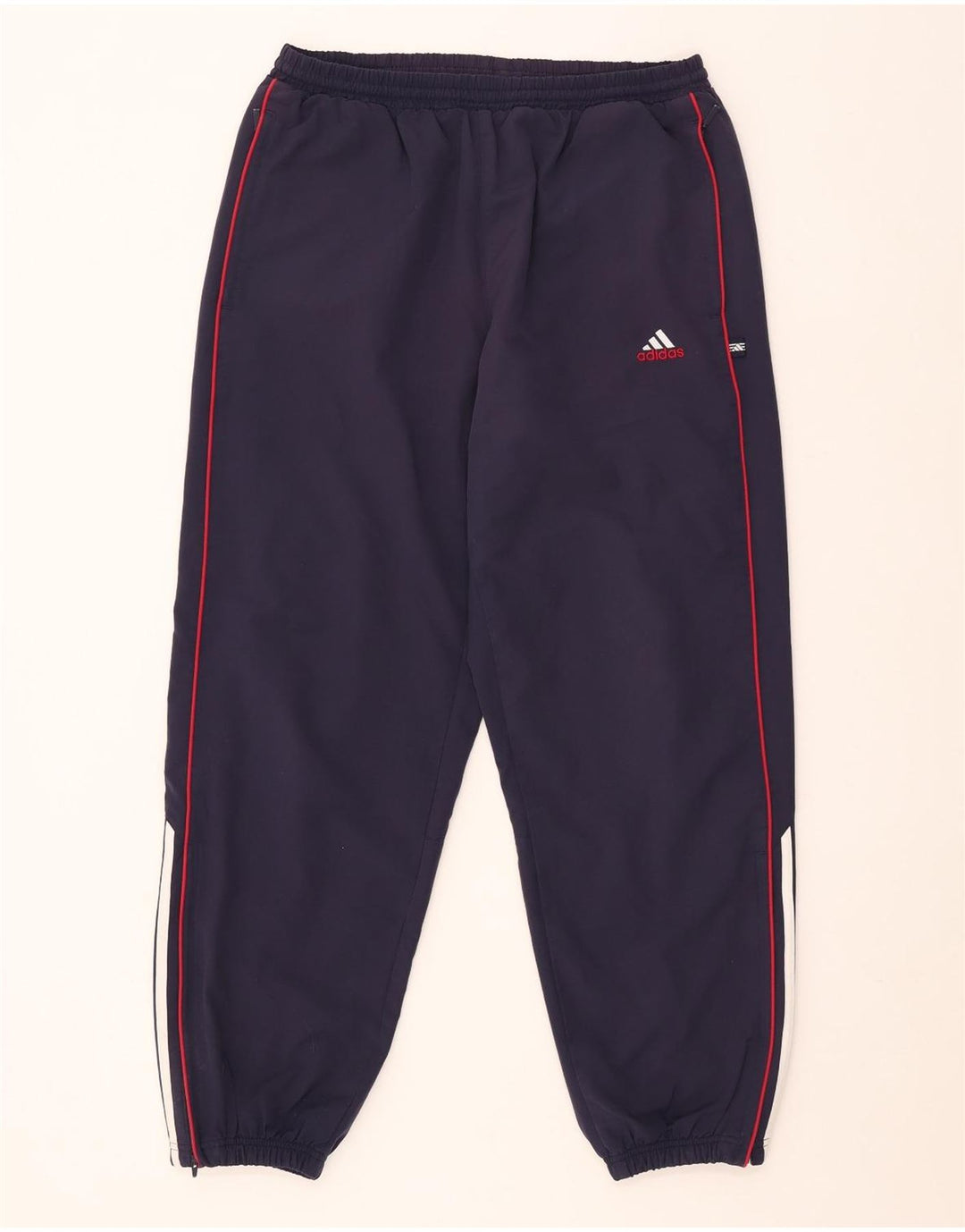 Pantaloni de trening pentru bărbați Adidas Pantaloni de jogging mari, bleumarin, poliester