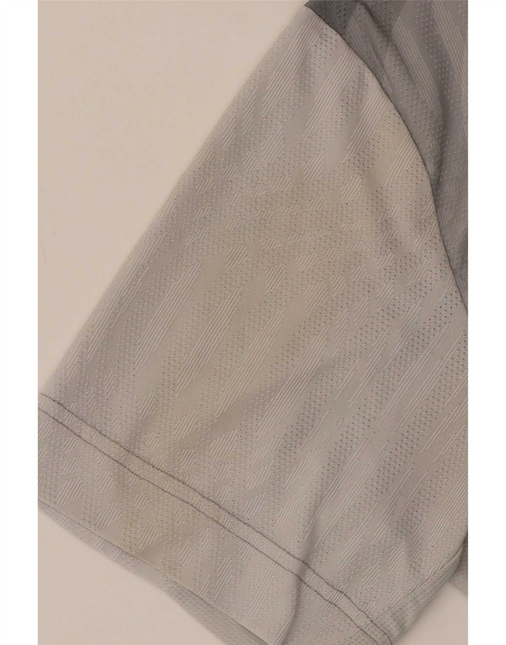 Tricou pentru bărbați Adidas Top mare, gri Tie Dye Poliester