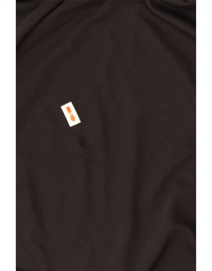 Tricou pentru bărbați ADIDAS Climalite Top Mediu Negru Poliester Colorblock