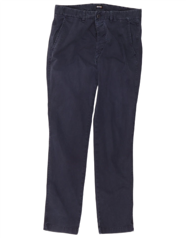 Blauer Pantaloni chino subțiri pentru bărbați L34 L33 Bumbac bleumarin