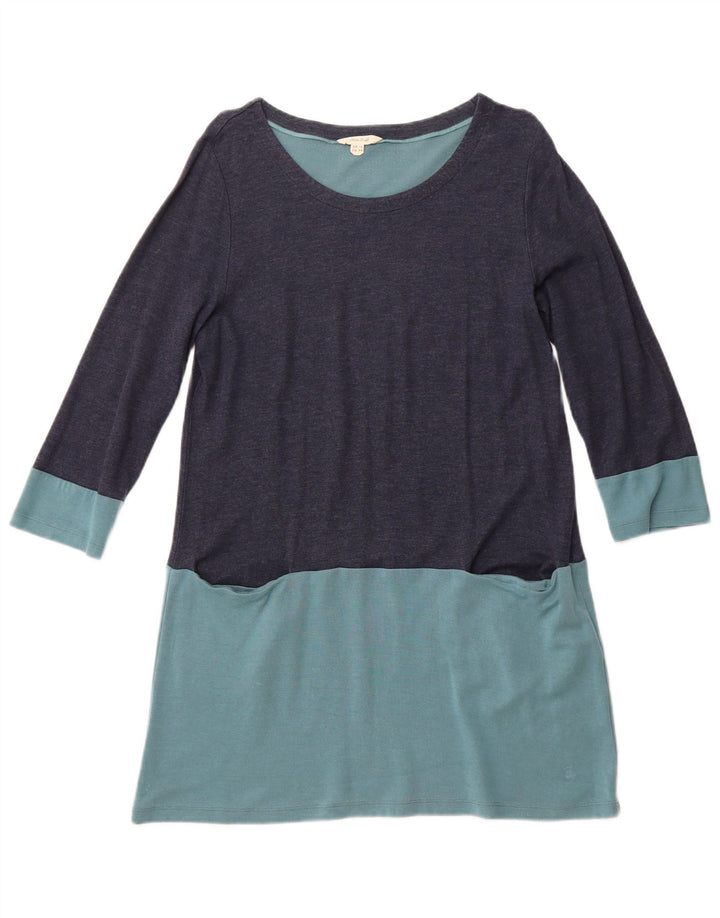 WHITE STUFF Rochie A-Line pentru femei UK 16, mare, bleumarin, color block