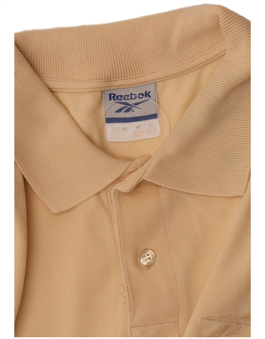 Tricou polo Reebok pentru bărbați, bej mediu
