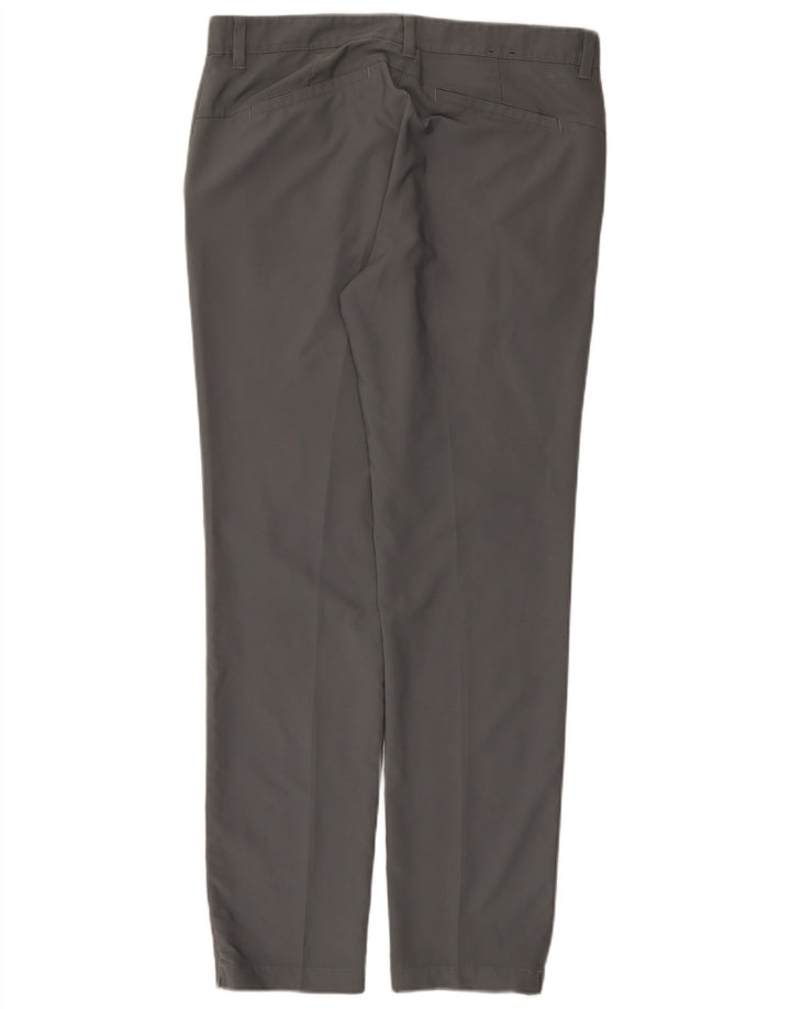 Pantaloni chino subțiri pentru bărbați Adidas W32 L32 poliester gri