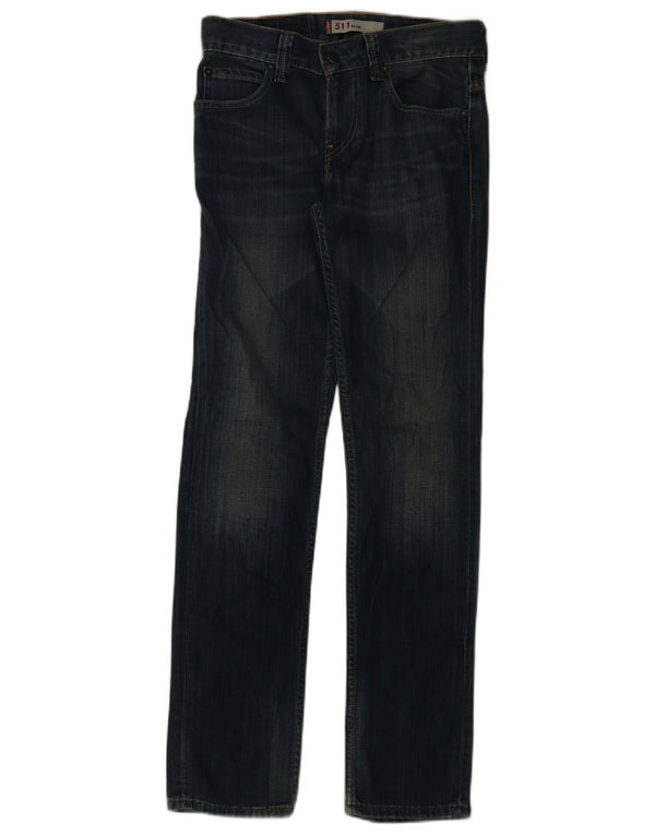 Blugi pentru bărbați Levi's 511 Slim W31 L34 Bumbac bleumarin