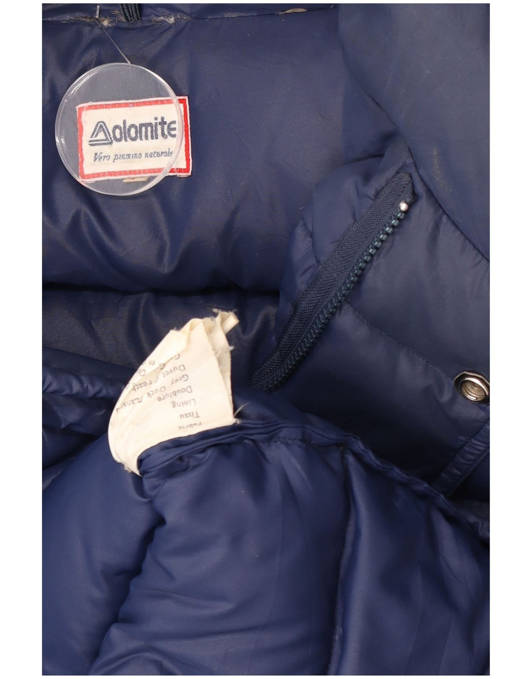 Jachetă căptușită pentru bărbați Dolomite UK 40 mare nailon bleumarin