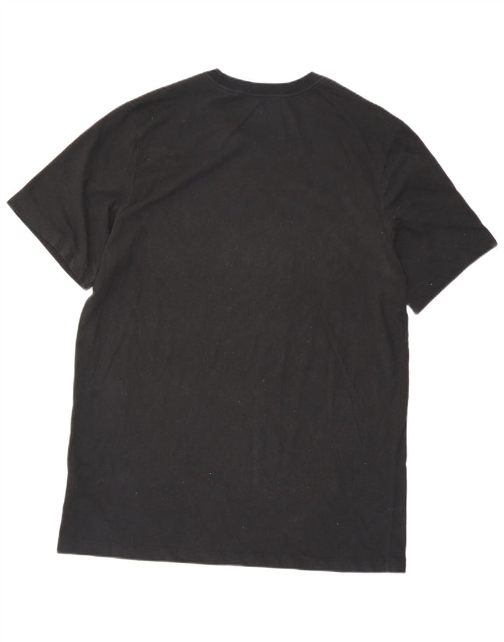 Tricou grafic Nike Dri Fit pentru bărbați Top mare negru