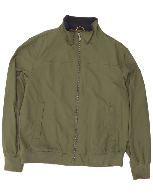 Jachetă bomber pentru bărbați Lumberjack EU 56 3XL Nylon verde