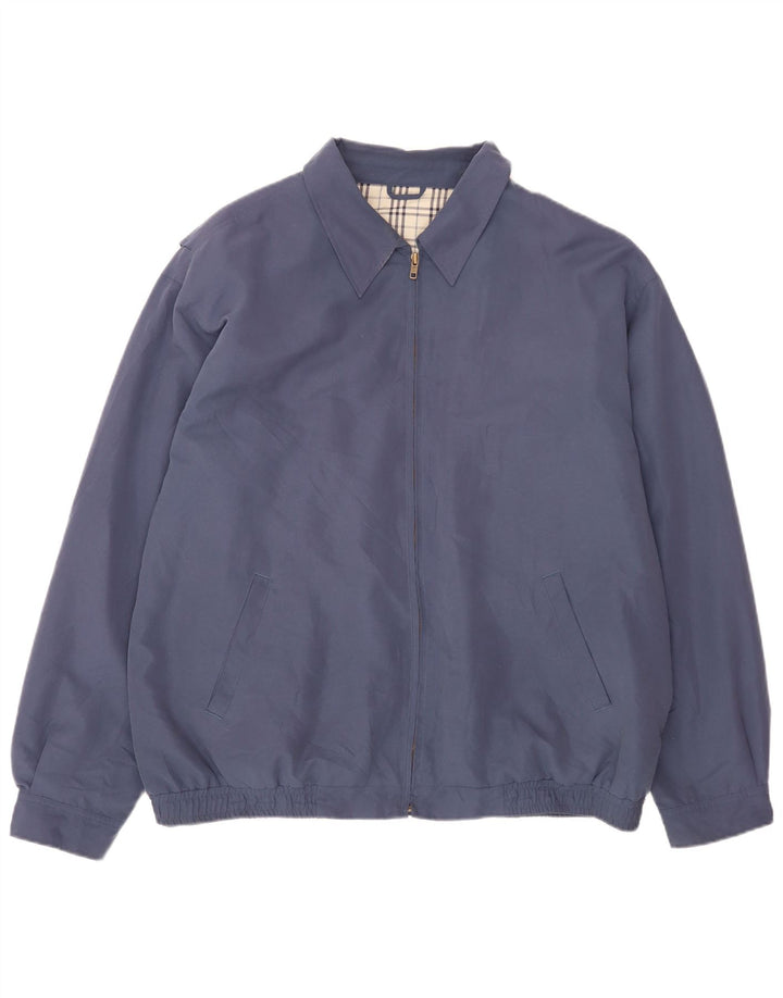 Bhs Bomber Jacket pentru bărbați UK 47/49 2XL Bumbac bleumarin
