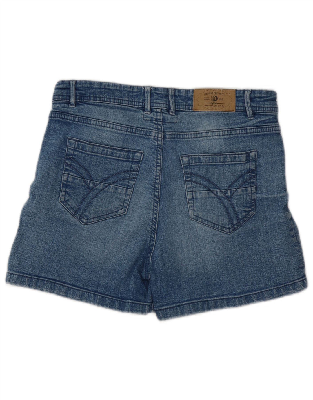Pantaloni scurți Dack's Slim Fit din denim IT 46 Large W30 Bumbac albastru