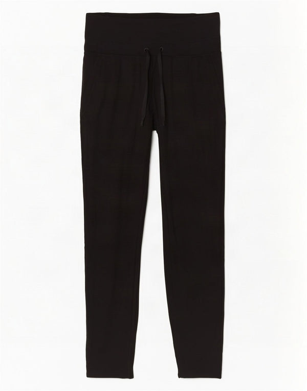 Pantaloni de trening Adidas pentru femei UK 8/10 Small Black Rayon