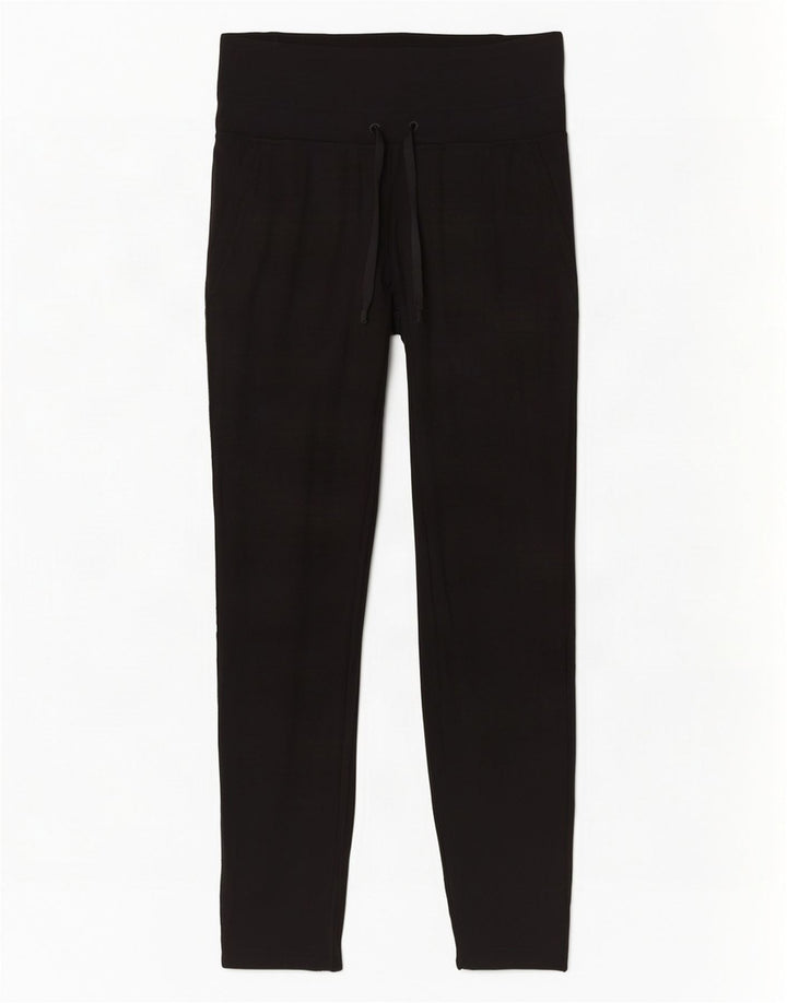 Pantaloni de trening Adidas pentru femei UK 8/10 Small Black Rayon