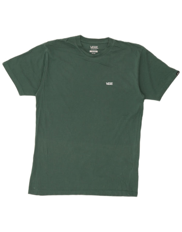 Tricou VANS Classic Fit pentru bărbați Top din bumbac verde mediu