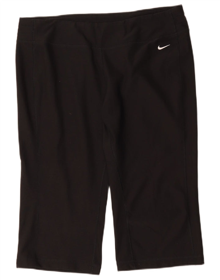 Leggings Capri Nike pentru femei Marea Britanie 20/22 XL Negru