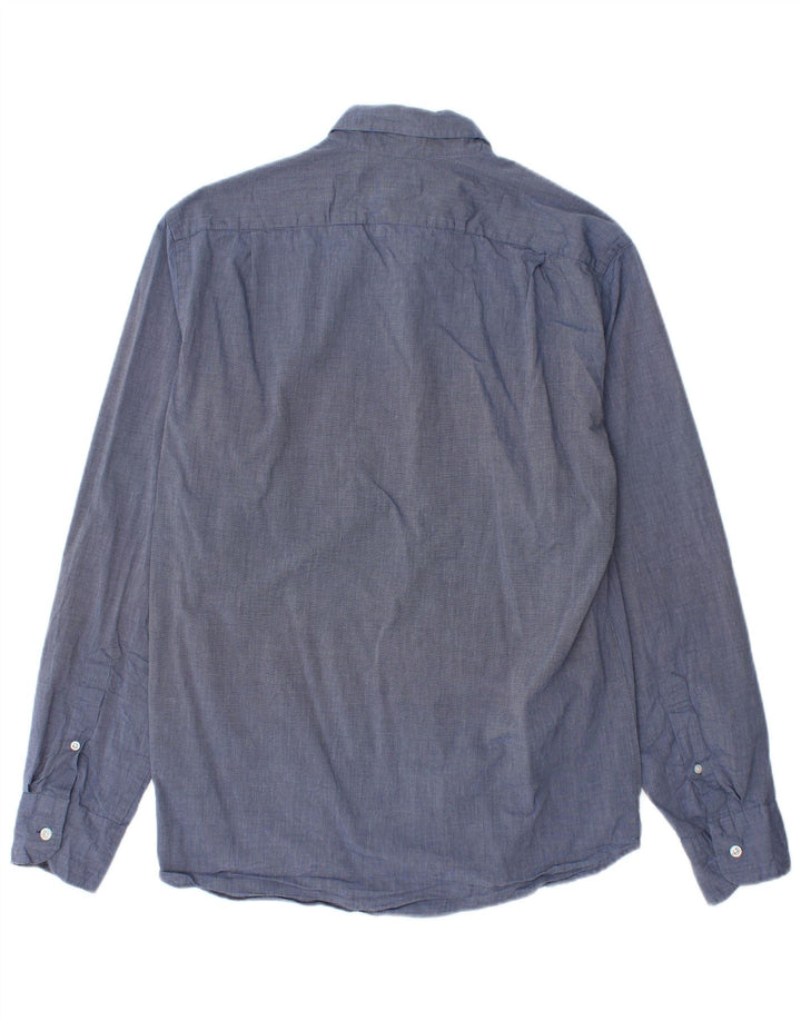 Cămașă pentru bărbați J. CREW Slim Fit Bumbac mediu albastru bleumarin