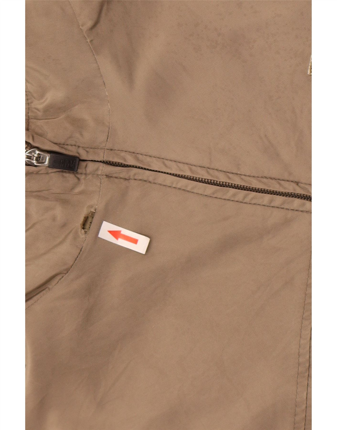 Jachetă Napapijri Geographic Windbreaker pentru băieți 9-10 ani, bej, poliamidă