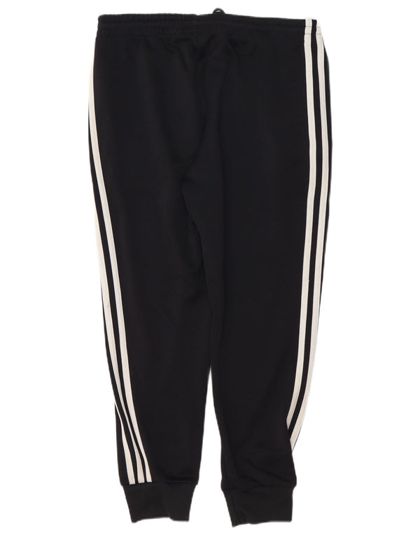 Pantaloni de trening pentru femei ADIDAS Joggeri UK 12 Poliester mediu negru