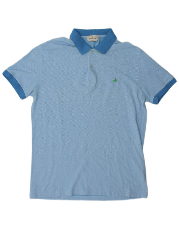 Tricou polo Brooksfield pentru bărbați IT 54 XL Bumbac albastru
