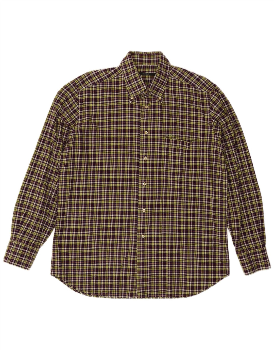 Cămașă pentru bărbați UNGARO Mărimea 43 17 XL Purple Check