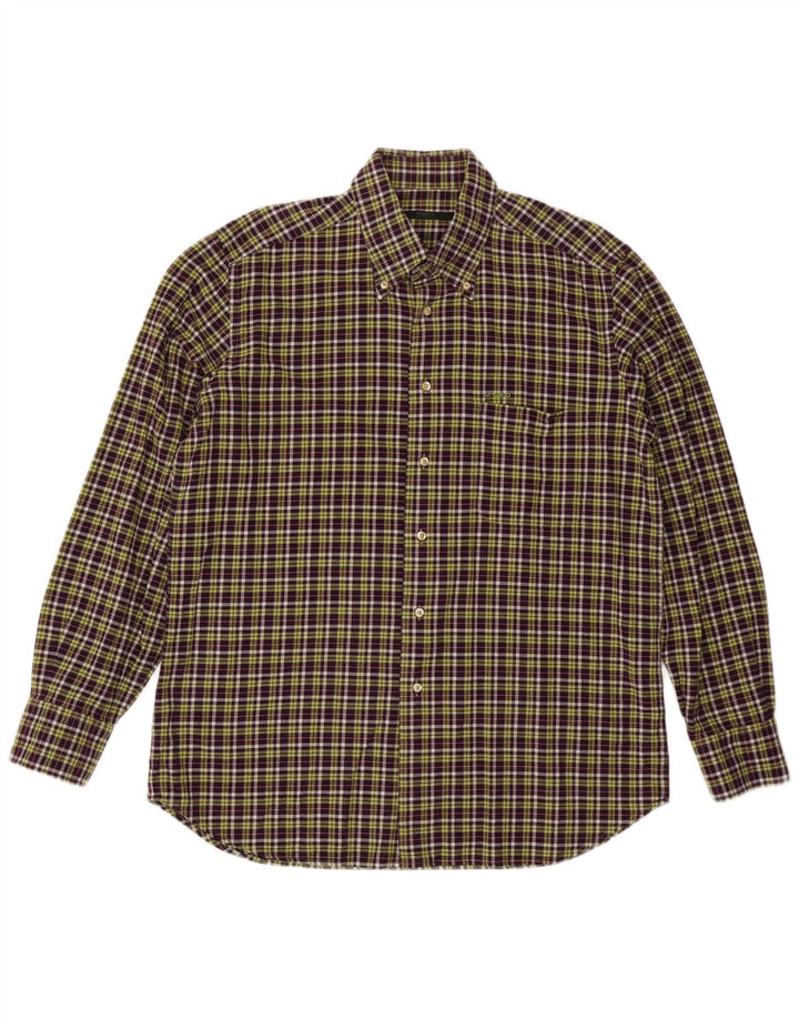 Cămașă pentru bărbați UNGARO Mărimea 43 17 XL Purple Check