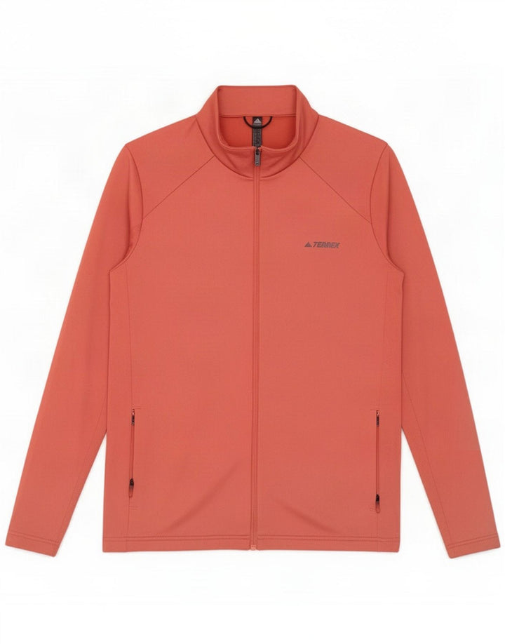 Adidas Terrex Trening Top Jacket UK 16/18 Large Pink Poliester