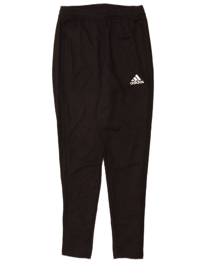 Pantaloni de trening Adidas Climacool pentru bărbați, poliester negru mic