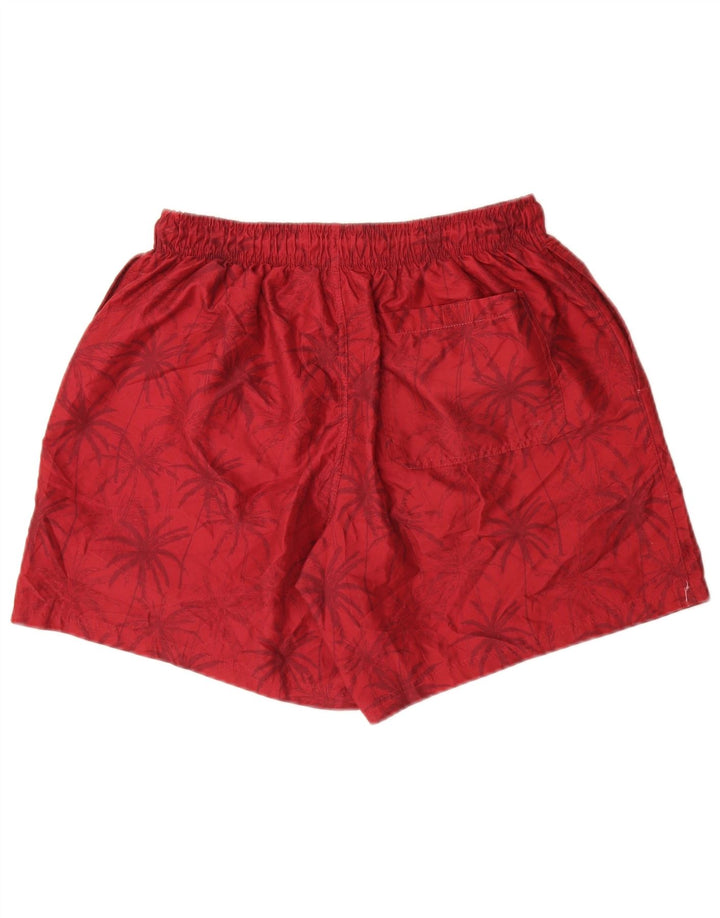 Pantaloni scurți de înot pentru bărbați Mountain Warehouse, poliester floral, roșu mediu