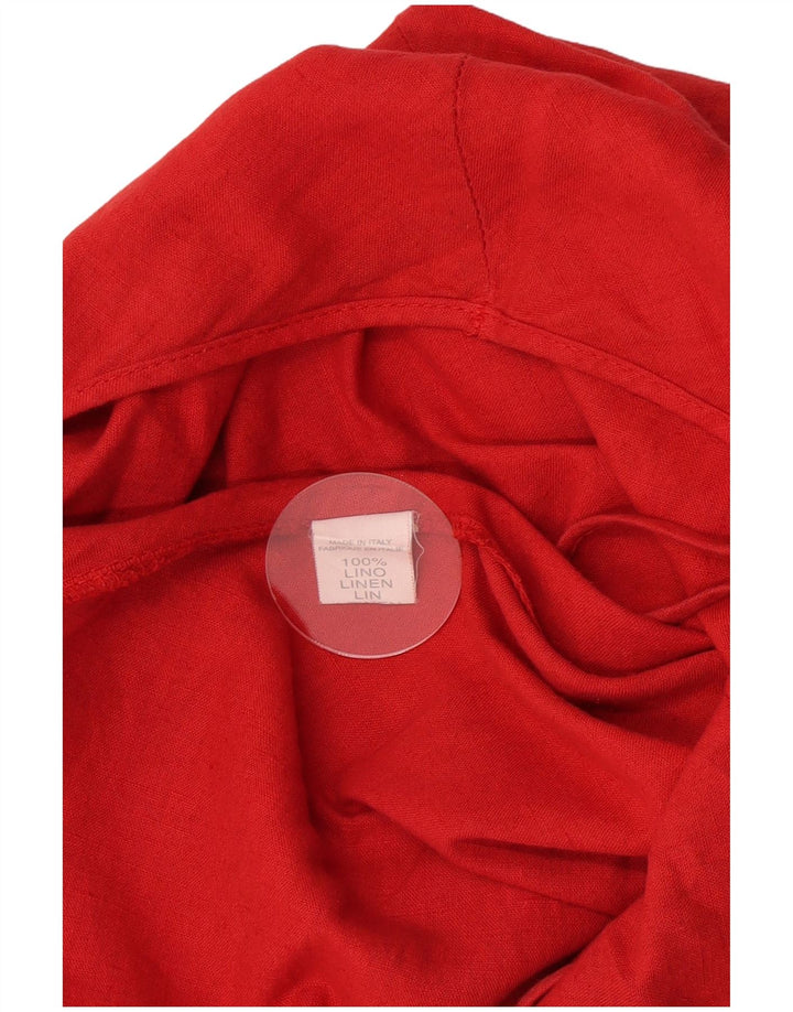 Rochie vintage pentru femei UK 12, in roșu mediu