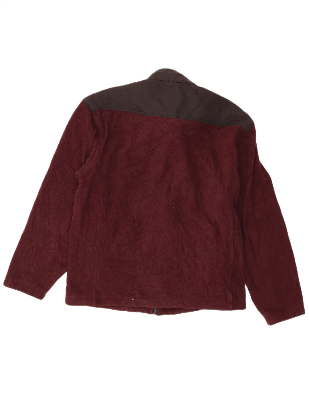 Jachetă fleece pentru bărbați Champion UK 40 Maroon Colorblock Poliester