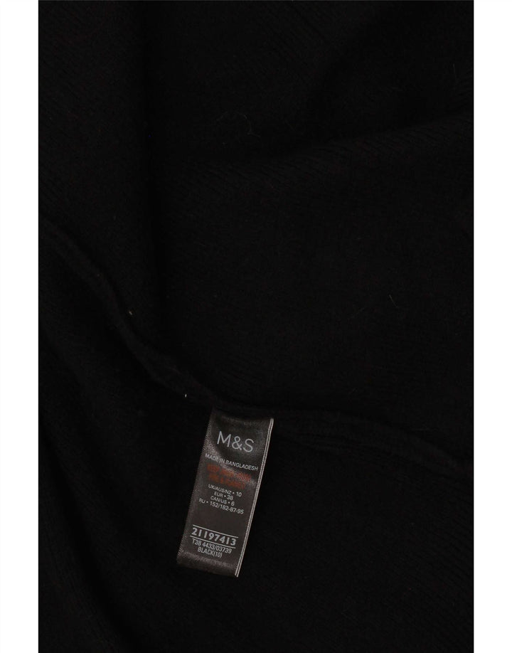 Pulover cardigan cu paragate pentru femei Marks & Spencer UK 10 Small Black