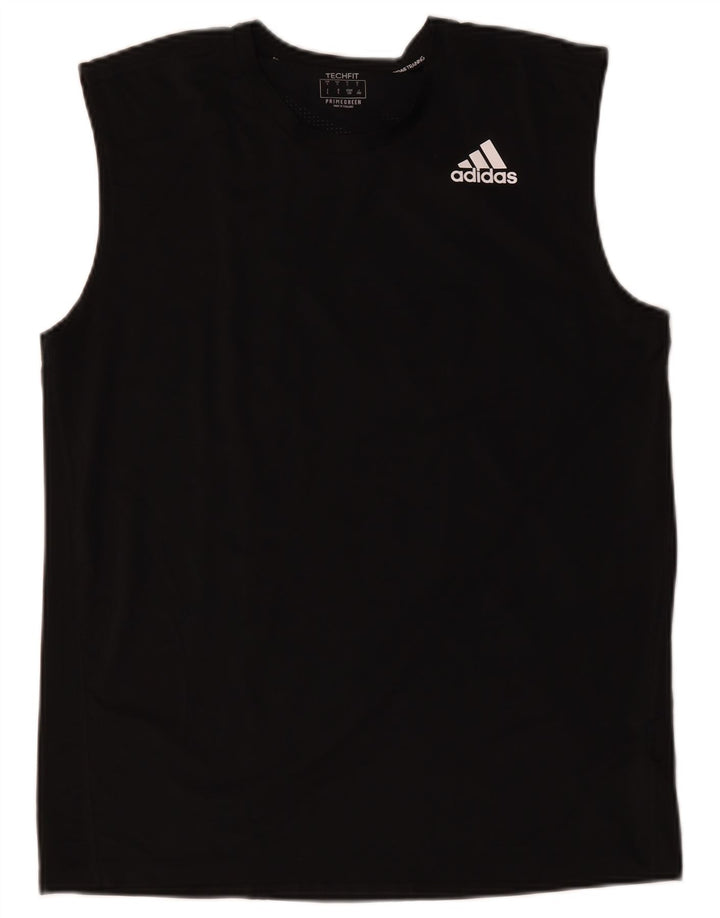 Vesta Adidas Aeroready pentru bărbați, mare, poliester negru