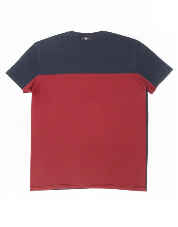Tricou cu grafic Jack Wills pentru bărbați Top mic, albastru marin, bloc de culoare